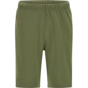 Freddy Pantaloncini in cotone con tasche e coulisse Verde Militare Uomo Extra Large