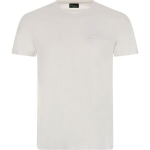 Freddy T-shirt in jersey con taschino interno Bianco Uomo Xx Large