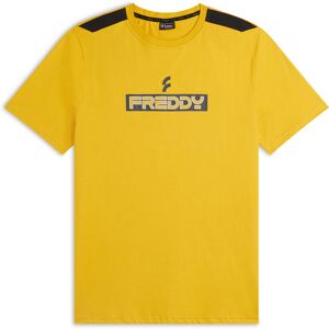 Freddy T-Shirt Manica Corta Giallo Uomo Small