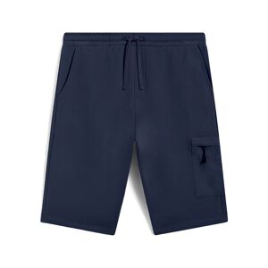 Freddy Pantaloncini da uomo in cotone con taschino laterale Blu Uomo Small