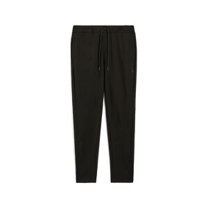 Freddy Joggers da uomo in cotone fondo dritto ed elastico in vita Nero Uomo Small