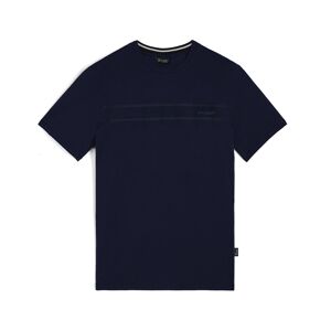 Freddy T-shirt in jersey da uomo con grafica texturizzata Blu Uomo Xxx Large