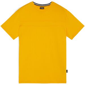 Freddy T-shirt in jersey da uomo con grafica texturizzata Giallo Ocra Uomo Medium