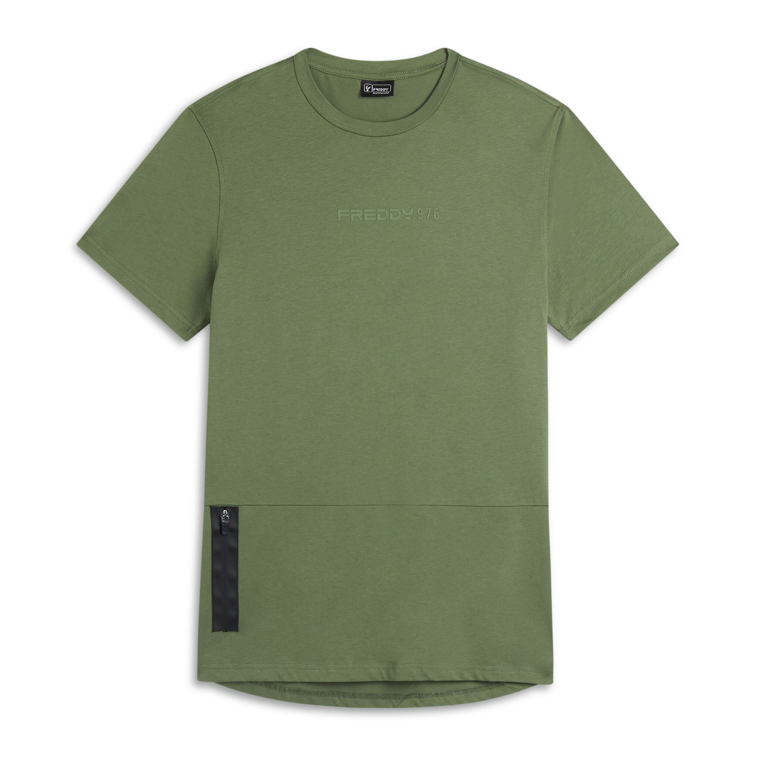 Freddy T-Shirt Manica Corta Verde Uomo Extra Large