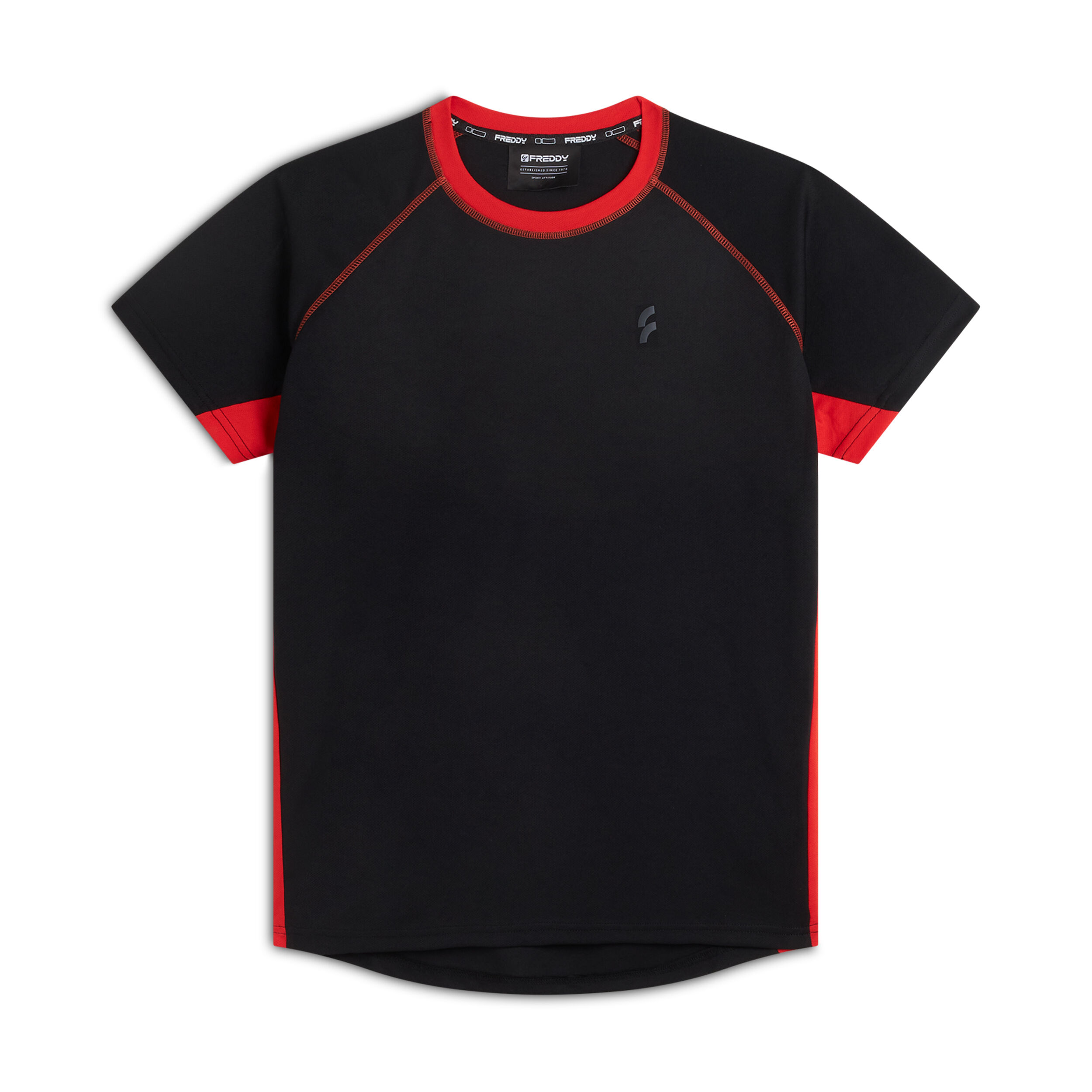 Freddy T-Shirt Manica Corta Nero Uomo Xx Large