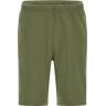 Freddy Pantaloncini in cotone con tasche e coulisse Verde Militare Uomo Extra Large