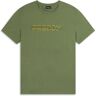 Freddy T-shirt in cotone con logo centrale Verde Uomo Medium