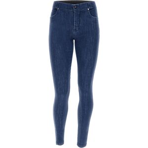 Freddy Jeans skinny vita regular in denim sostenibile Light Blue-Seams On Tone Donna Medium