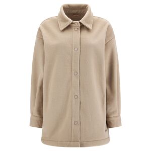 Freddy Cappotto a camicia in viscosa invernale dal fit oversize Irish Cream Donna Extra Small