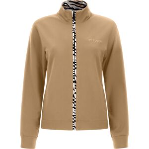 Freddy Felpa collo alto e zip in viscosa con inserti tigrati Nomad Animalier Donna Extra Small