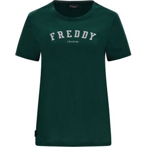 Freddy T-shirt girocollo in jersey con stampa college glitter Ponderosa Pine Donna Extra Large