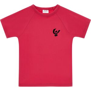 Freddy T-shirt elasticizzata maniche corte raglan e logo a contrasto Fuxia Junior 4 Anni