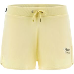 Freddy Shorts elasticizzati con tasche interne e fondo stondato Banana Pale Donna Large