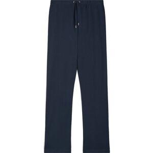 Freddy Pantaloni sportivi in cotone interlock fondo dritto Blu Navy Donna Small