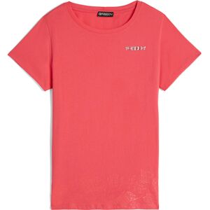 Freddy T-shirt in jersey con stampa paisley in tono sul fondo Rouge Red Donna Large