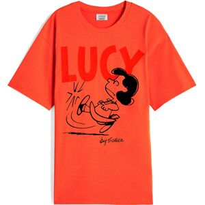 Freddy T-shirt donna oversize in jersey con grafica Peanuts Grenadine Donna Large