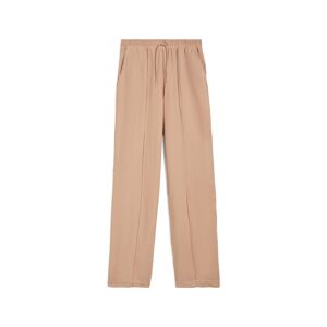 Freddy Pantaloni donna gamba ampia in twill lyocell Warm Taupe Donna Extra Large