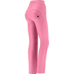 Freddy WR.UP® similpelle vita alta sagomata cuciture a blocchi Pink Cosmos Donna Extra Large