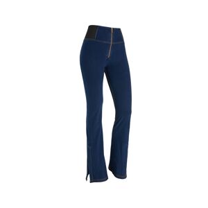 Freddy Jeggings WR.UP® vita super alta, flare con spacchi sul fondo Denim Indigo+Tob.Seams Donna Small