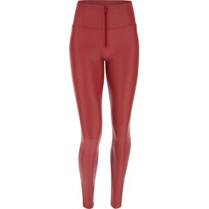 Freddy Pantaloni push up WR.UP® skinny vita alta con zip similpelle Deep Claret Donna Medium