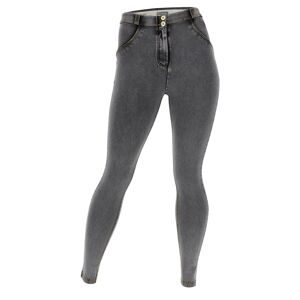 Freddy Jeggings push up WR.UP® curvy gamba skinny in cotone Gray Jeans-Yellow Seams Donna Extra Small