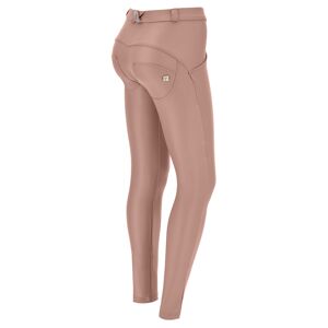 Freddy Pantaloni push up WR.UP® skinny in similpelle ecologica Raw Umber Donna Medium