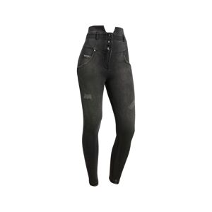 Freddy Jeans WR.UP® in denim navetta con vita alta stile bustier Jeans Nero-Cuciture In Tono Donna Extra Small