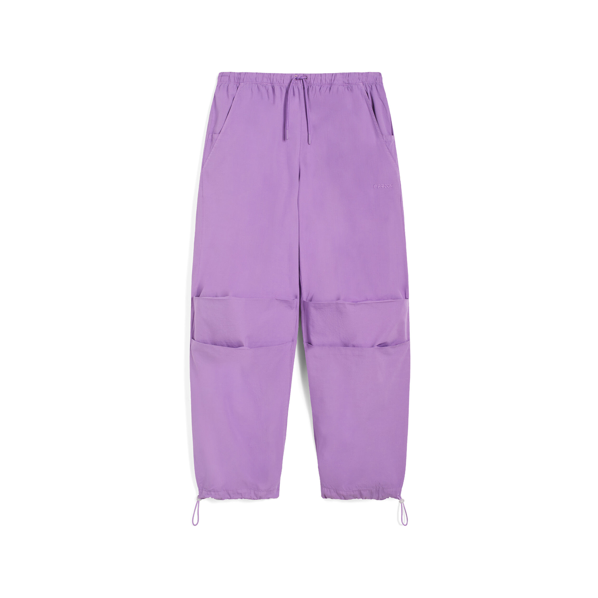 Freddy Pantaloni parachute pants in popeline con coulisse sul fondo Dewberry Donna Xxs