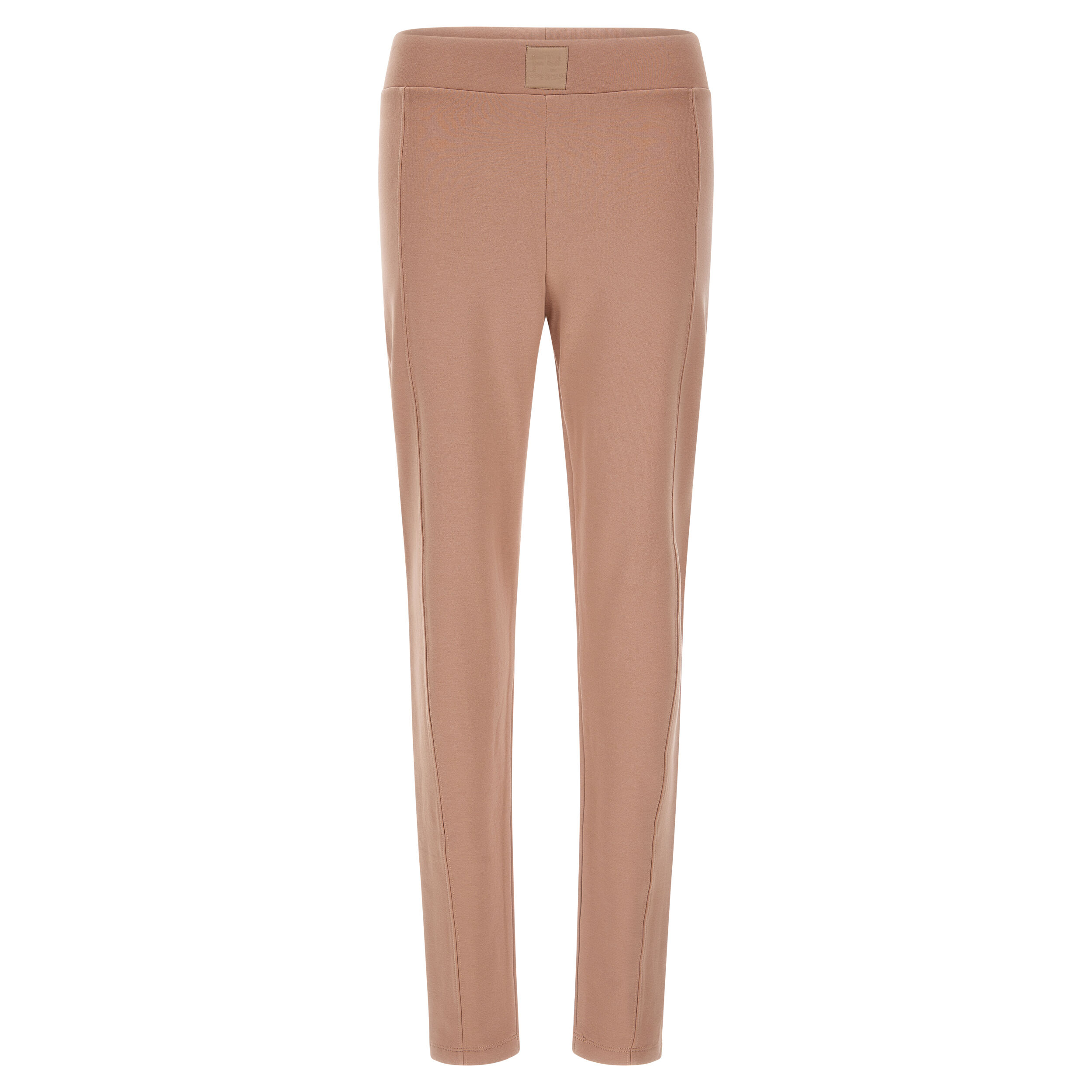 Freddy Pantaloni in felpa viscosa aderenti con impunture centrali Roebuck Donna Extra Large