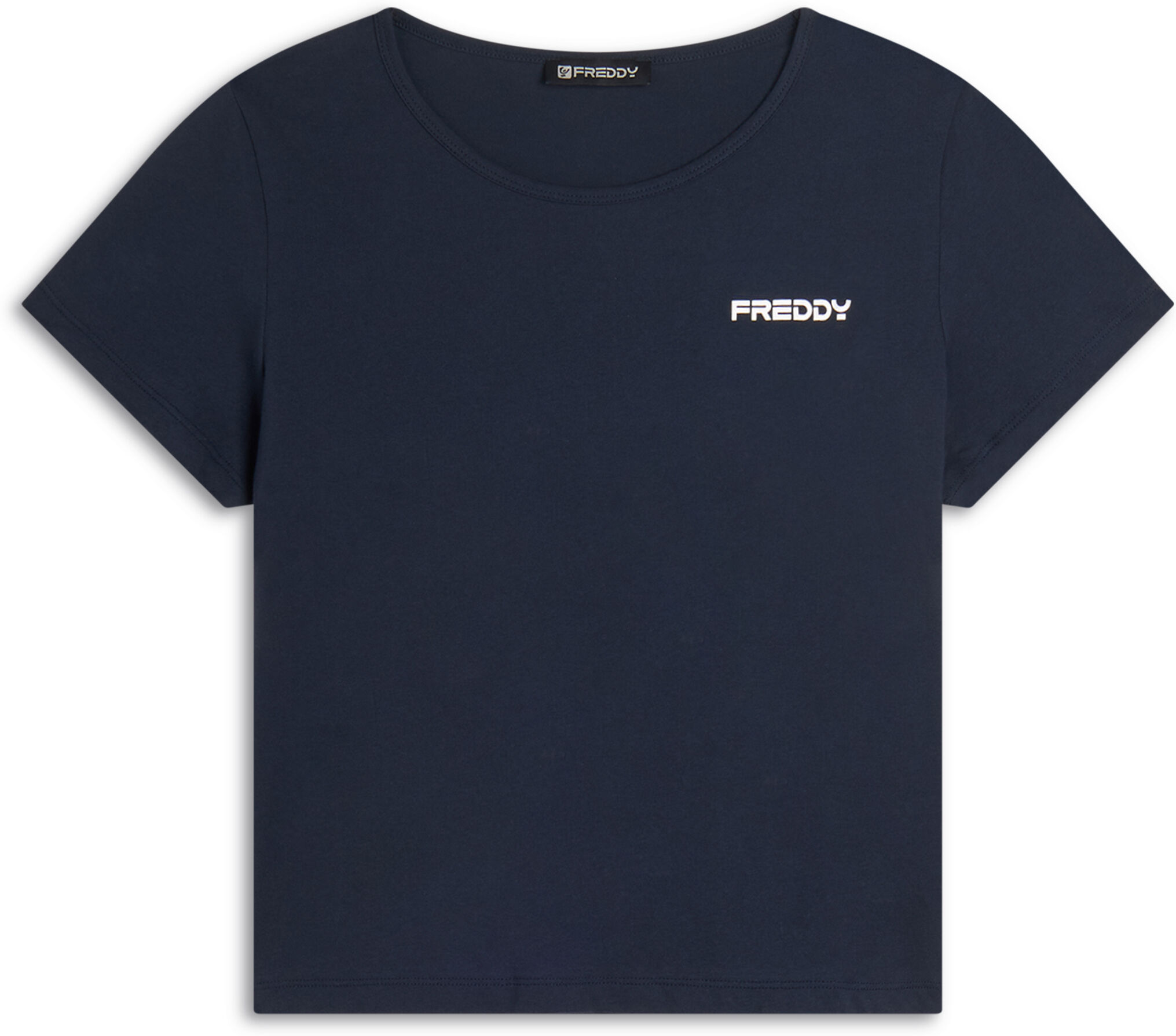 Freddy T-Shirt Manica Corta Blu Navy Donna Large