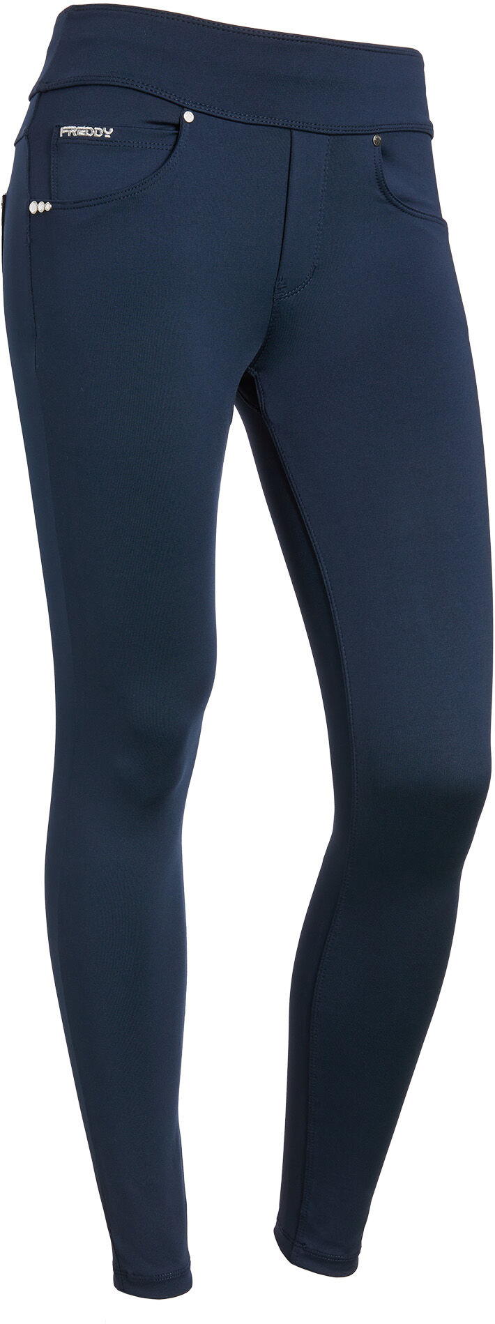 Freddy Pantaloni N.O.W.® in tessuto traspirante vita risvoltabile Blu Navy Donna Small