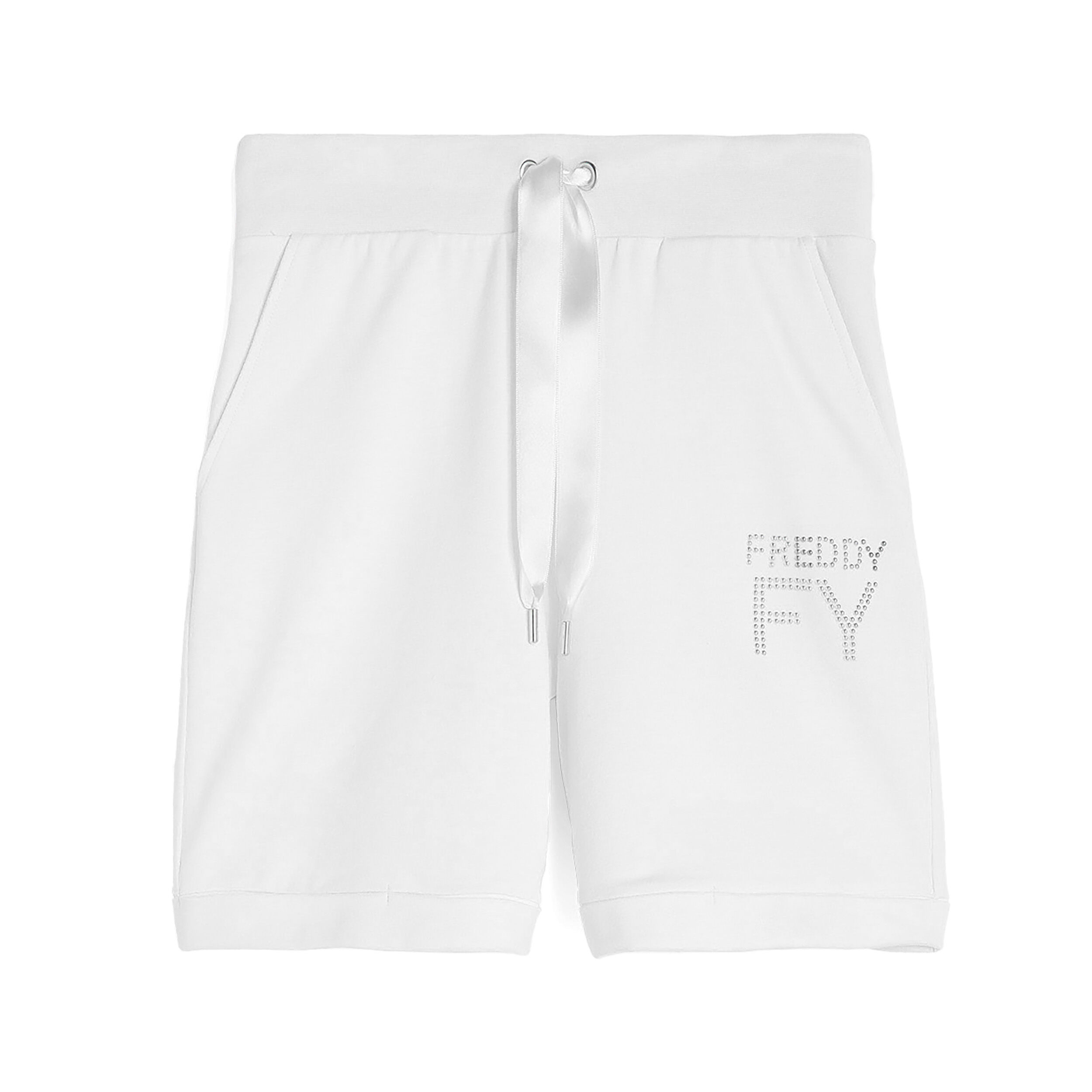 Freddy Pantaloncini donna comfort fit in french terry modal Bianco Donna Extra Small