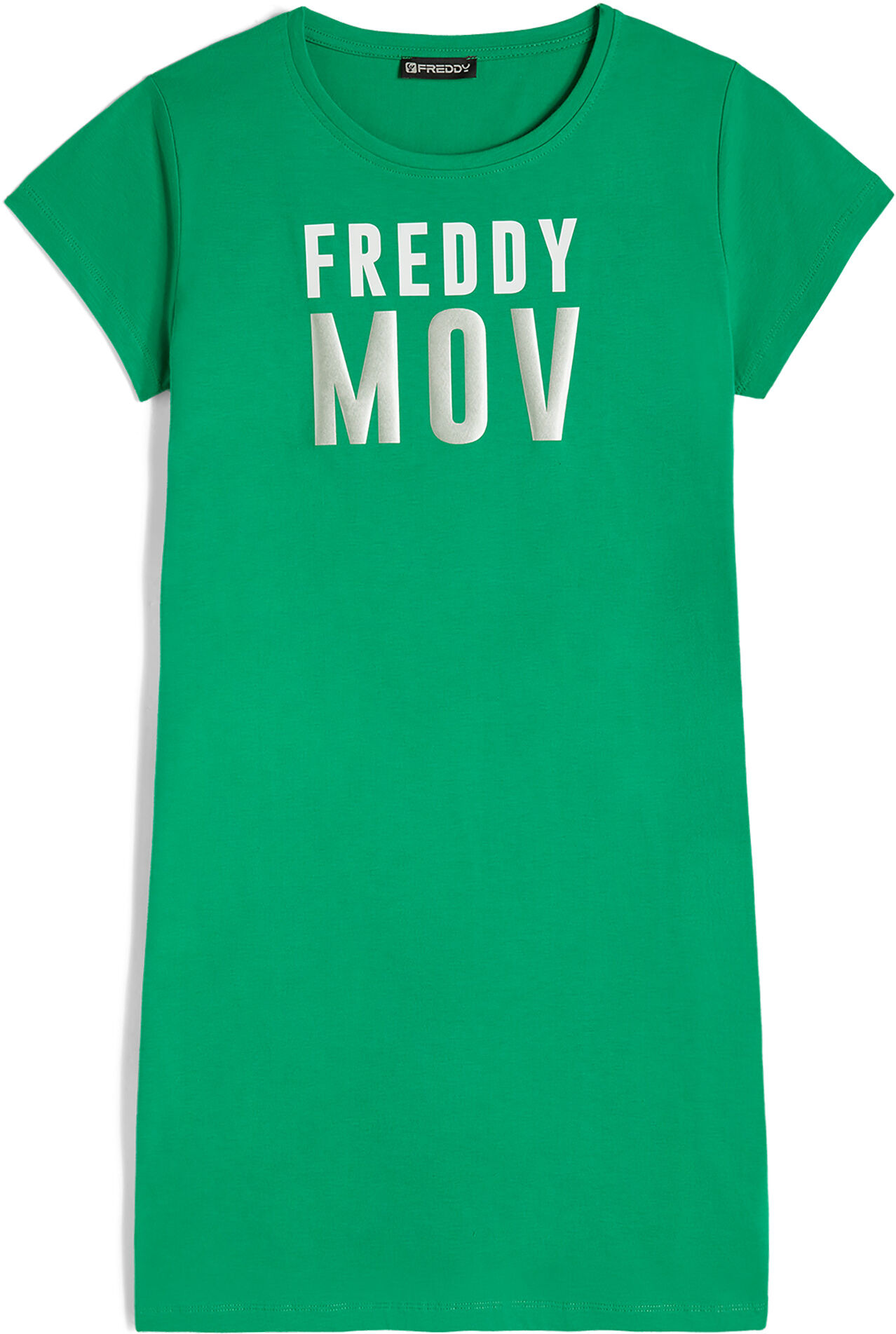 Freddy Abito comfort fit in jersey leggero con logo  MOV Green Bee Donna Extra Small