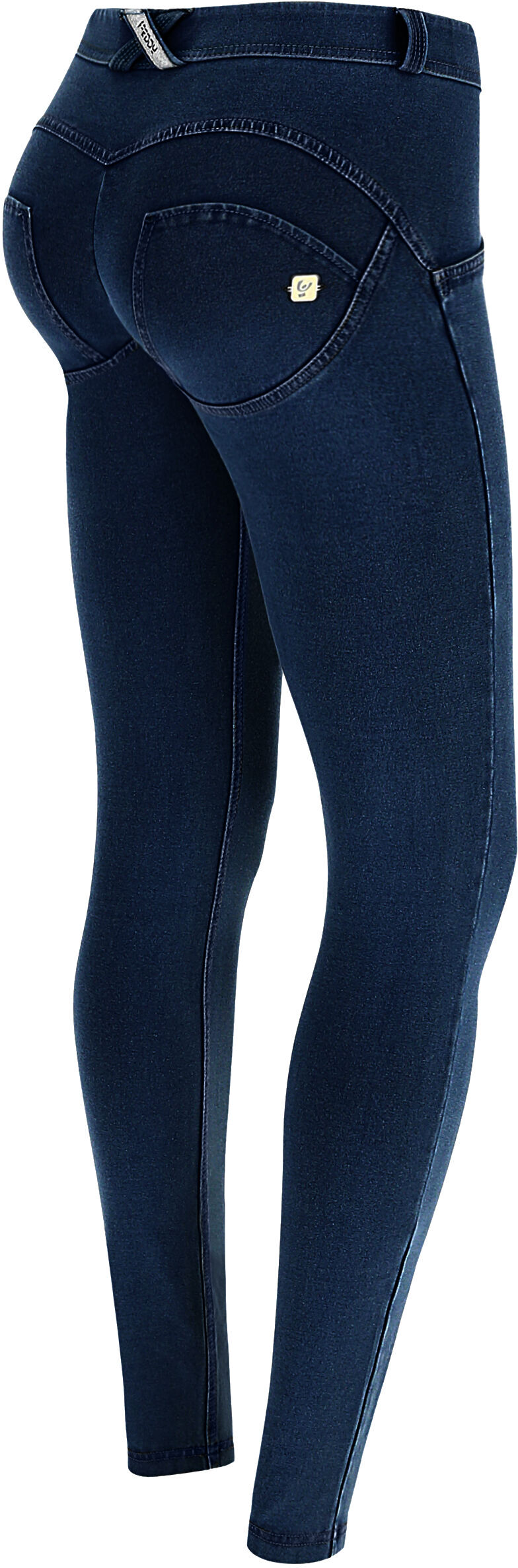 Freddy Pantalone WR.UP® skinny vita e lunghezza regular in denim scuro Jeans Scuro-Cuciture Blu Donna Xxs