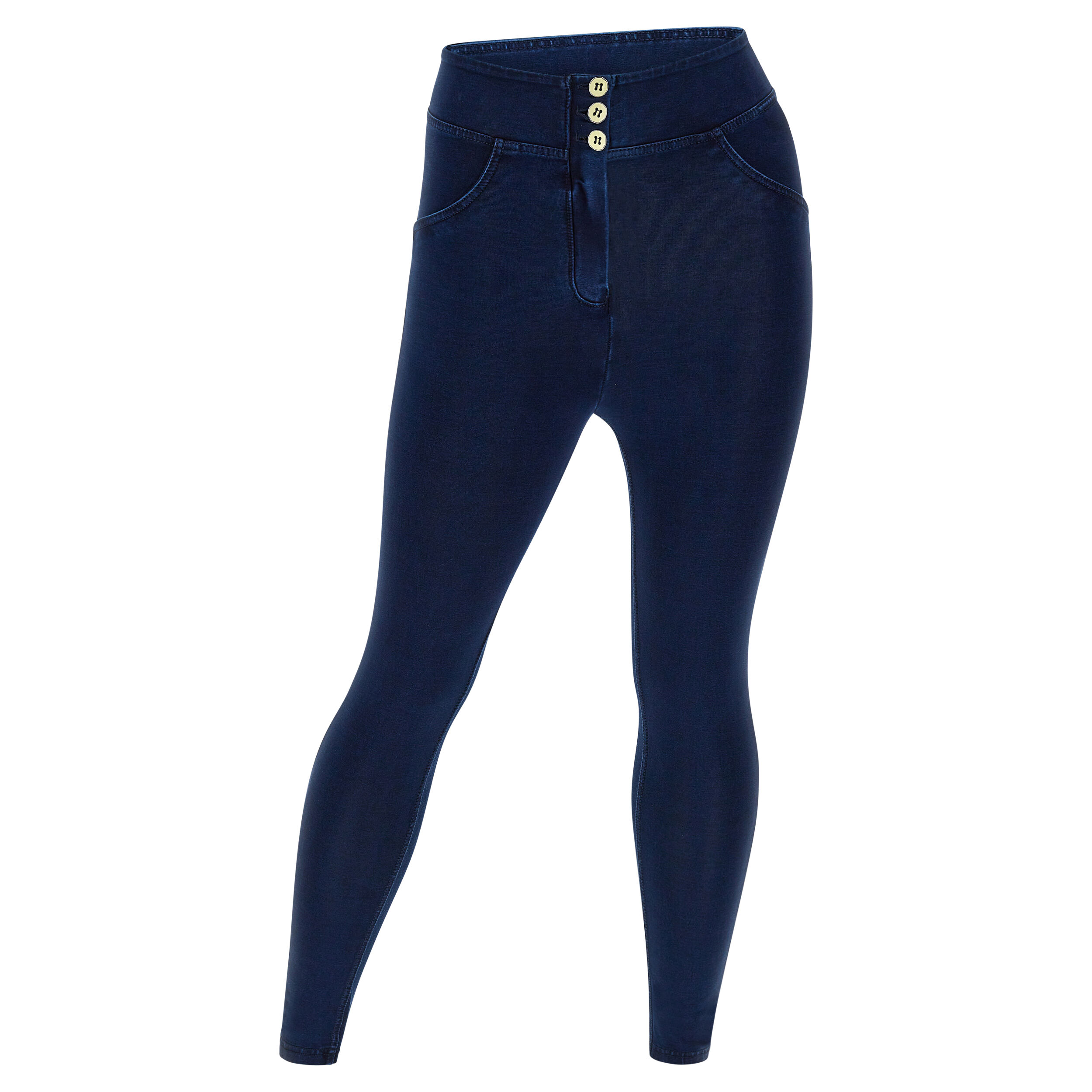 Freddy Jeggings push up WR.UP® 7/8 curvy superskinny effetto denim Dark Jeans-Seams On Tone Donna Small