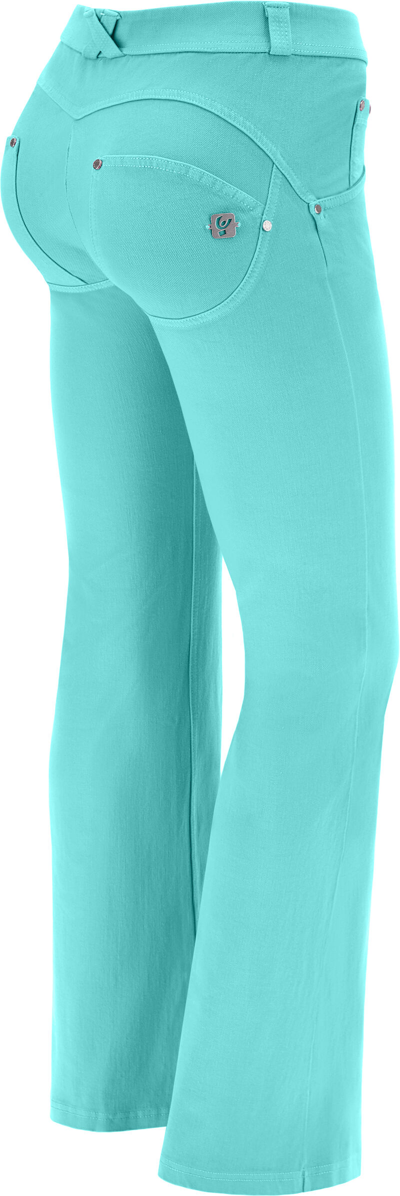 Freddy Pantaloni push up WR.UP® flare in gabardine effetto used Ipanema Donna Extra Large