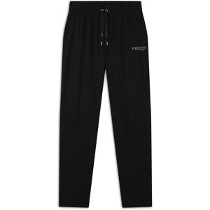 Freddy Pantaloni Sportivi finish setoso con Fondo Aderente Nero Donna Extra Small Freddy Pantaloni Sportivi finish setoso con Fondo Aderente Nero Donna Extra Small