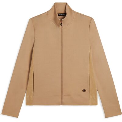 Freddy Felpa full zip in viscosa con inserti in ciniglia Ginge Root Donna Extra Small Freddy Felpa full zip in viscosa con inserti in ciniglia Ginge Root Donna Extra Small
