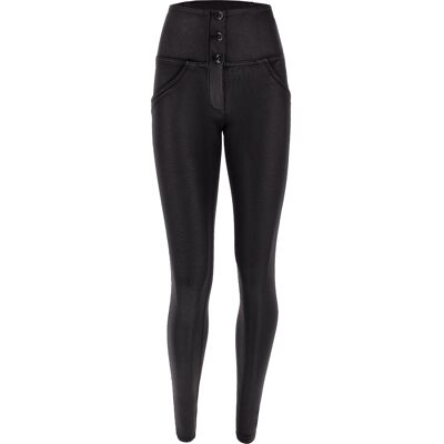 Freddy Jeans push up WR.UP® superskinny denim coated vita alta Jeans Nero-Cuciture In Tono Donna Extra Small Freddy Jeans push up WR.UP® superskinny denim coated vita alta Jeans Nero-Cuciture In Tono Donna Extra Small