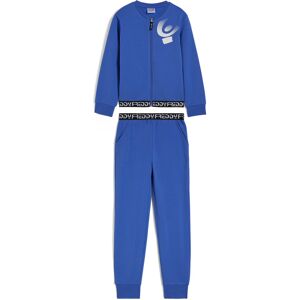 Freddy Tuta con elastico jacquard logato e maxi logo degradé Blu Junior 6 Anni