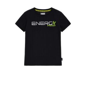 Freddy T-shirt con stampa testurizzata ENERGY  Black Junior 4 Anni