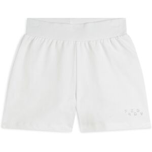 Freddy Shorts da bambina in jersey con logo glitter Bianco Junior 12 Anni