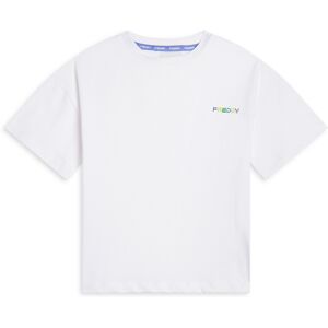 Freddy T-shirt da bambina regular fit con piccolo logo colorato Bianco Junior 10 Anni