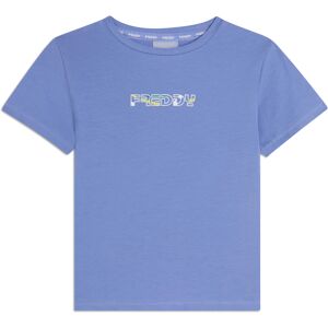 Freddy T-shirt da bambina regular fit con logo colorato Lilla Junior 6 Anni