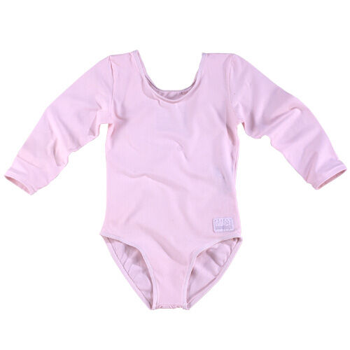 Freddy Body da bambina a manica lunga Rosa Tenue Junior 12 Anni