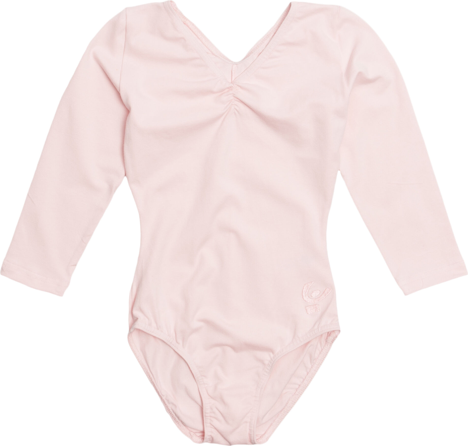 Freddy Body maniche lunghe con scollo a V Rosa Tenue Junior 12 Anni