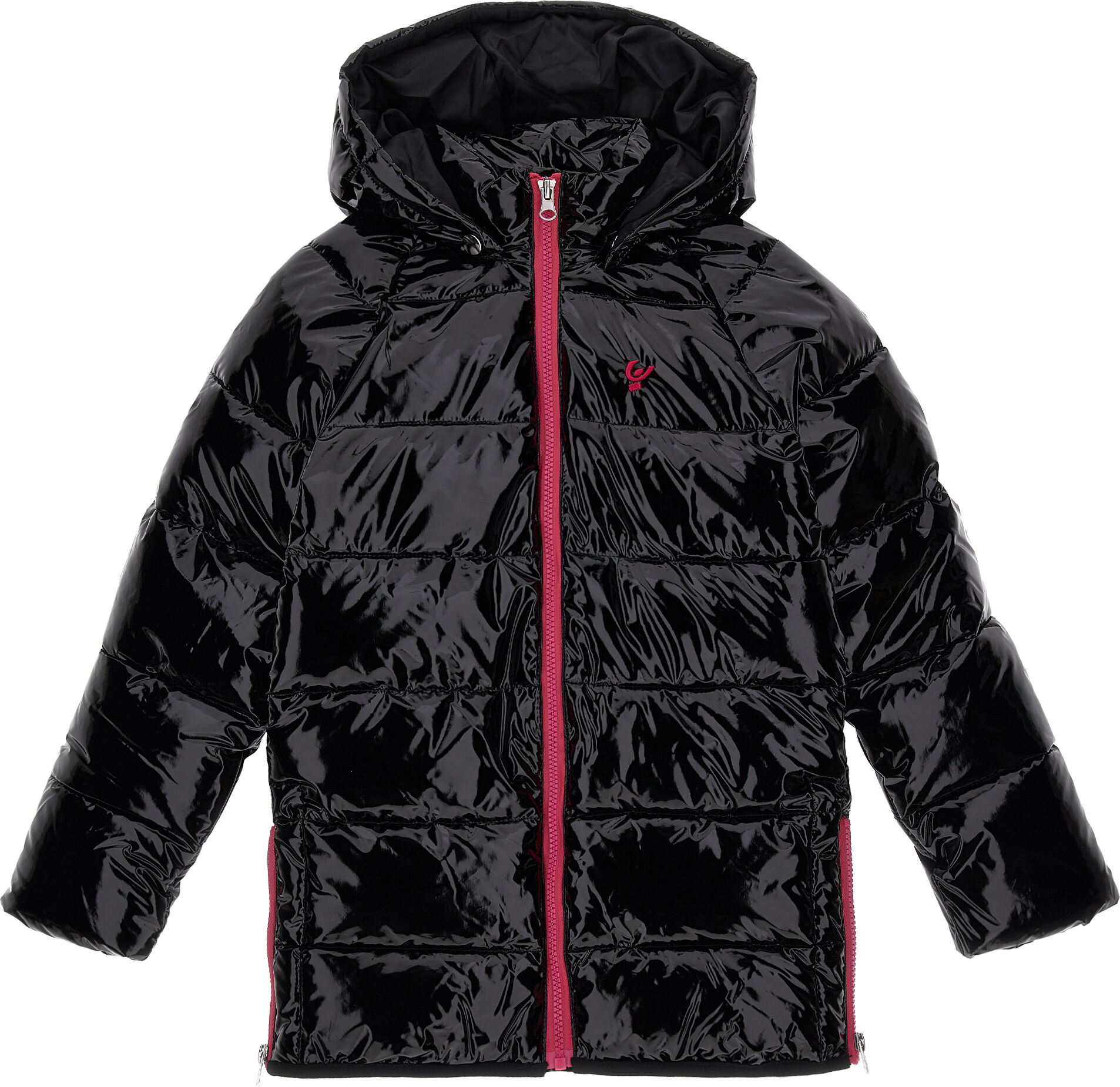 Freddy Giubbotto imbottito in nylon effetto vernice Black Junior 6 Anni