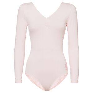 Freddy Body a manica lunga in cotone Rosa Tenue Donna Extra Large