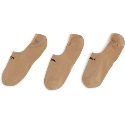 Freddy Calzini fantasmino con logo - Pack da 3 paia Rosa Carne Donna 43/46 Freddy Calzini fantasmino con logo - Pack da 3 paia Rosa Carne Donna 43/46
