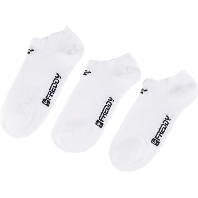 Freddy Pack 3 Calzini Fantasmino Donna in Misto Cotone Bianco Donna 36/40 Freddy Pack 3 Calzini Fantasmino Donna in Misto Cotone Bianco Donna 36/40